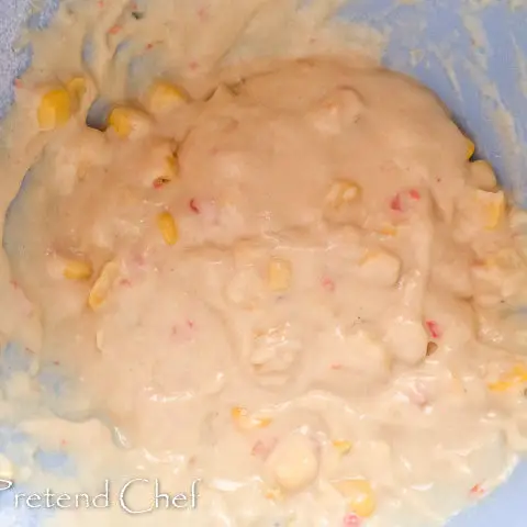 Sweetcorn fritters batter