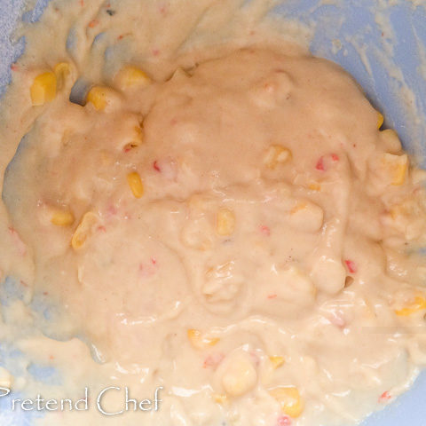 Sweetcorn fritters batter