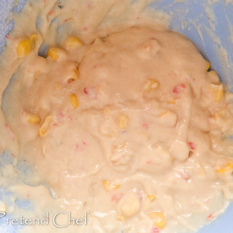 Sweetcorn fritters batter