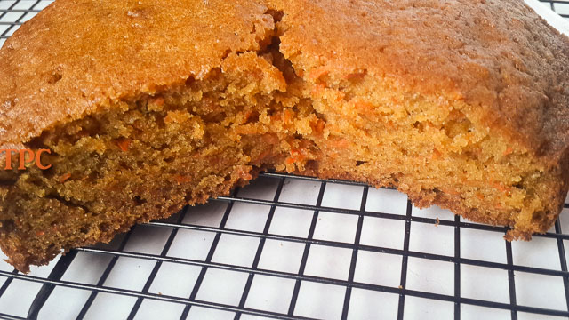 moist, tender, flavourful moist carrot cake