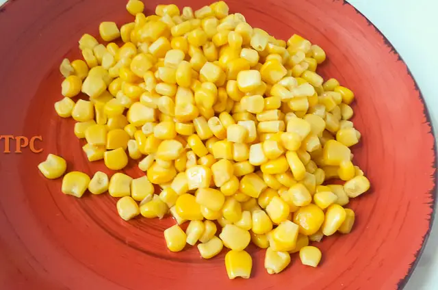 sweet corn for Adalu, beans and corn porridge