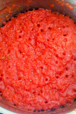 boiled tomato for nigerian tomato stew base