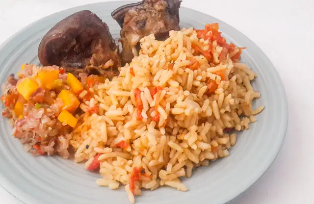 Flavourful, aromatic and scrumptious Nigerian Coconut Rice