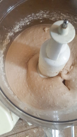 cocoyam paste in food processor for ofe owerri