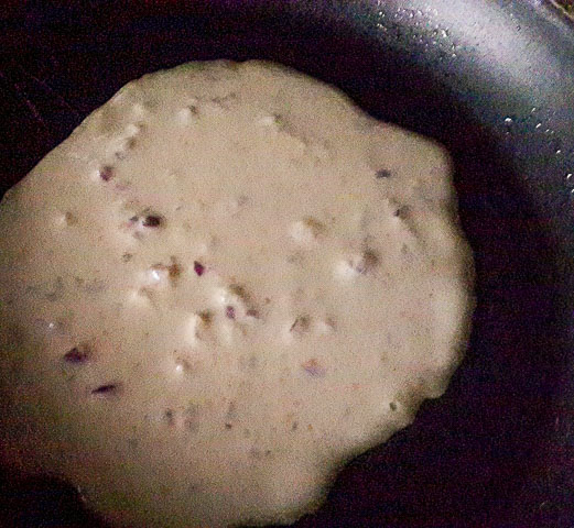 diet-nigerian pancake frying in a frying pan