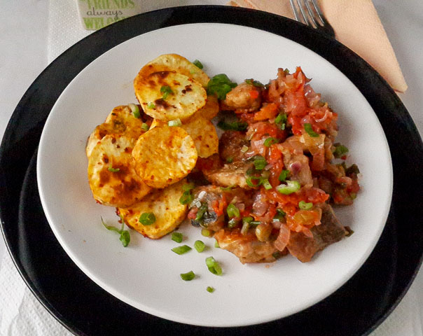 Easy and delicious mackerel in tomato sauce