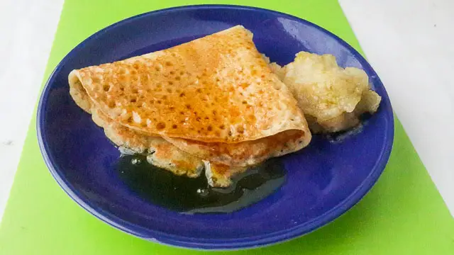 Soft, sweet and spicy diet-nigerian pancake