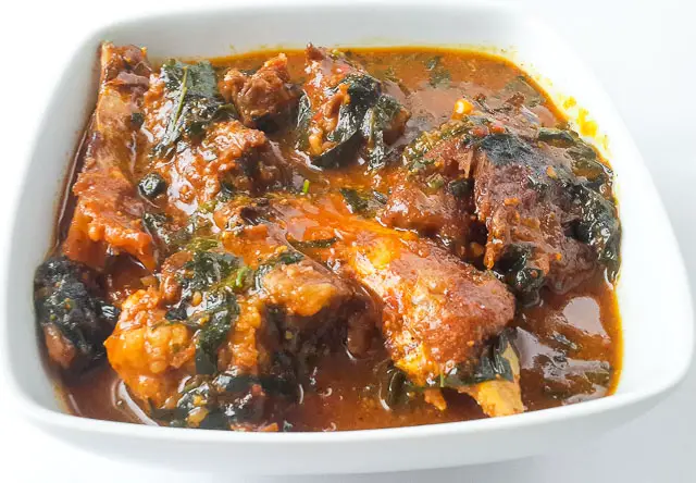 delicious and nutty ogbono soup