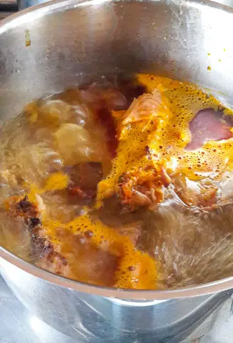 ofe owerri bubbling in the pot