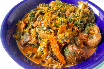 simple, fresh and clean tasting ofe ugbogoro