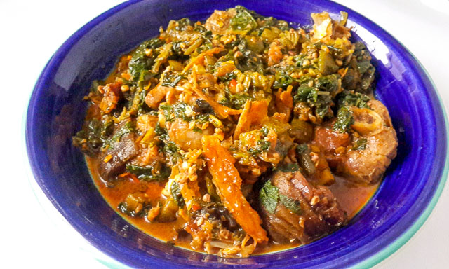 simple, fresh and clean tasting ofe ugbogoro