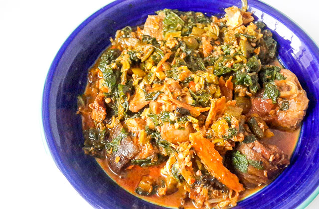 simple, fresh and clean tasting ofe ugbogoro 