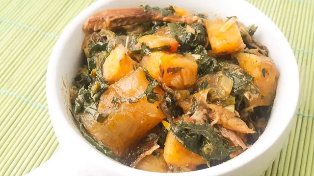 healthy, rich and flavoursome plantain-porridge