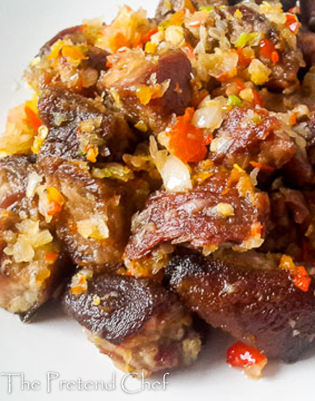 asun spicy goat meat The Pretend Chef