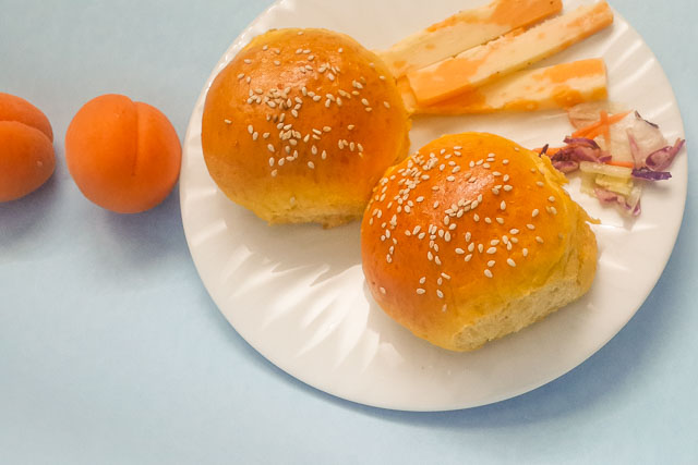 sweet potato bread rolls 1 4 Sweet potato bread rolls
