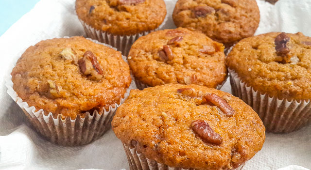 sweet potato muffins 1 Sweet potato muffins