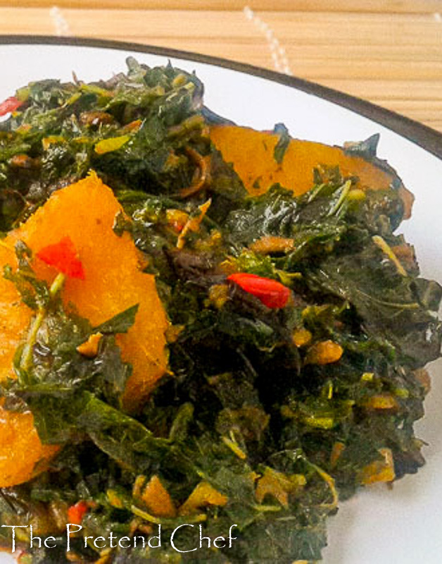 vegetable yam ji akwukwo 1 Vegetable yam (ji akwukwo)