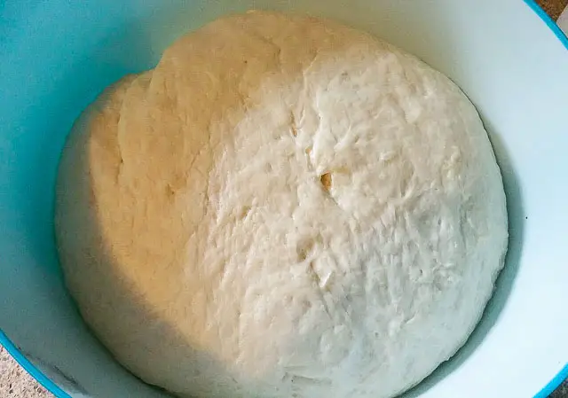 dough of soft potato bread