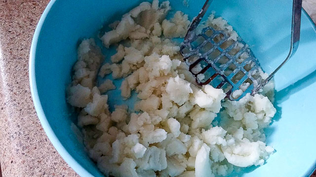 mashed potato for soft potato bread