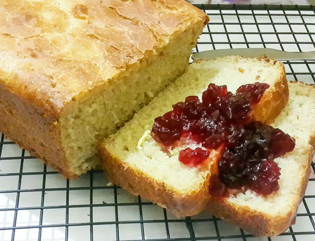 Tender, moist and airy soft potato bread