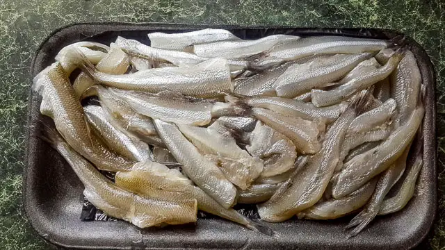 white bait in pack for Nigerian crispy fried white bait fish