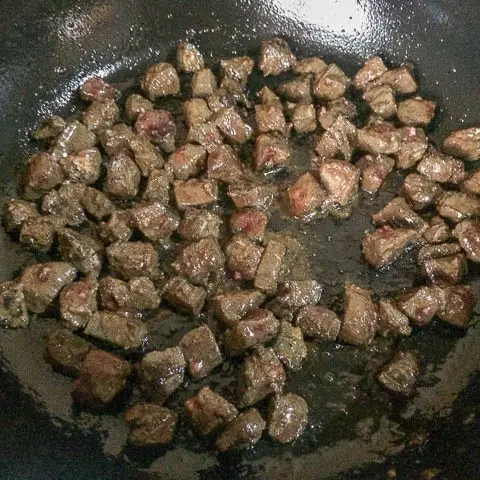 liver browning for Beef liver sauce