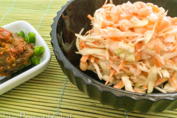 simple, tasty Nigerian coleslaw