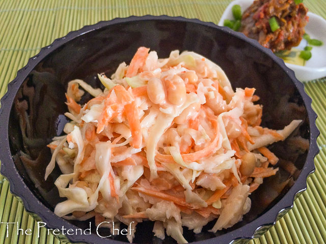 simple, tasty Nigerian coleslaw