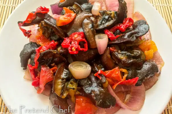 spicy nigerian peppered snail-