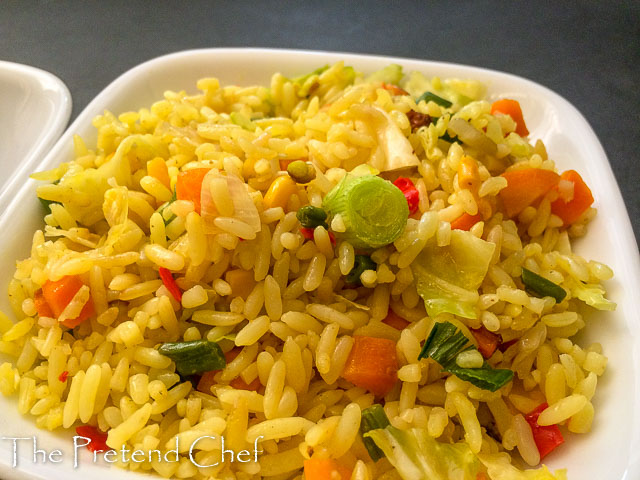 golden delicious, Nigerian stir fried rice-1