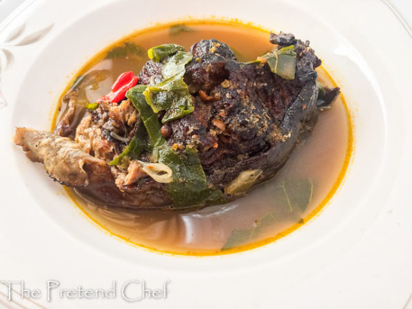 dry fish pepper soup, nigerian dry fish pepper soup