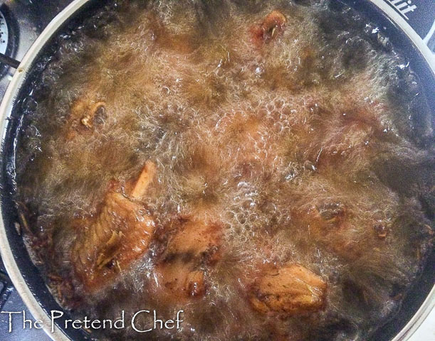 fried barbecued turkey wings 1 16 Fried barbecued turkey wing