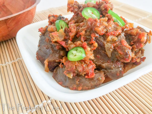 spicy and yummy nigerian peppered gizzard