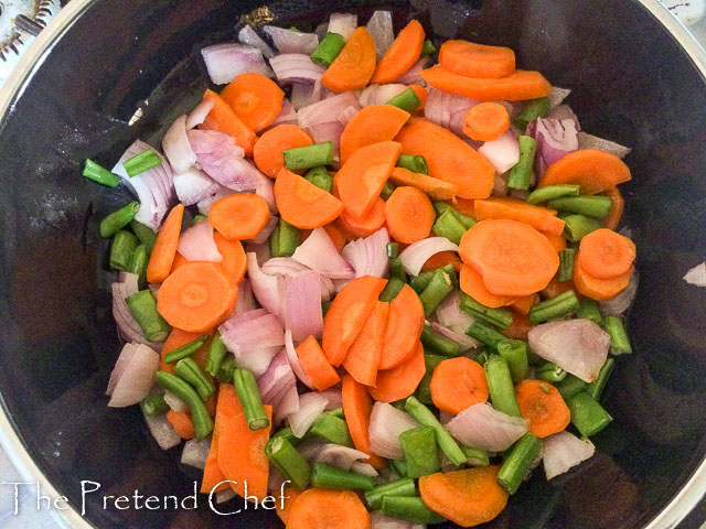 sauteed vegetables for Easy Nigerian vegetable sauce