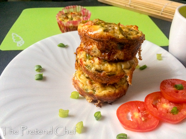 Quick, easy and healthy egg muffin