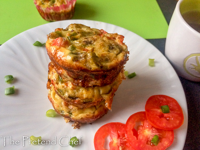 Quick, easy and healthy egg muffin