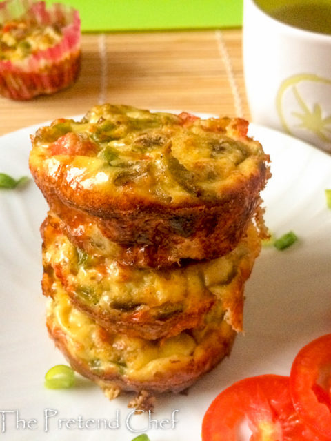 Quick, easy and healthy egg muffin