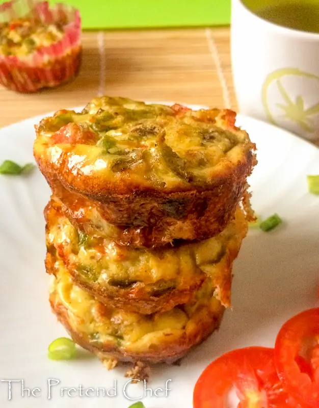 Quick, easy and healthy egg muffin