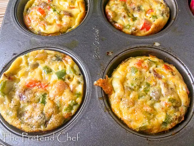 Quick, easy and healthy egg muffin