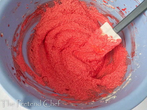 cookie batter for valentine sugar cookies