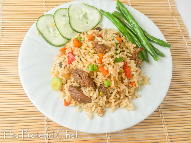 Rich, flavourful and sensuous vegetable coconut rice
