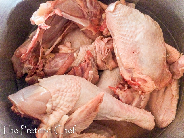 Chicken ready for cooking chicken pepper soup