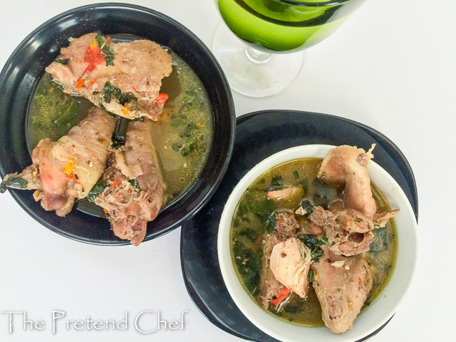 Spicy, hot, flavourful and tender chicken pepper soup, comfort food at its best.