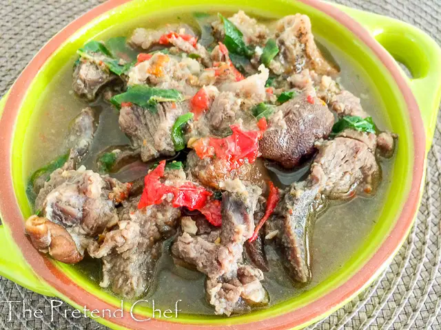 Spicy, flavourful goat meat pepper soup