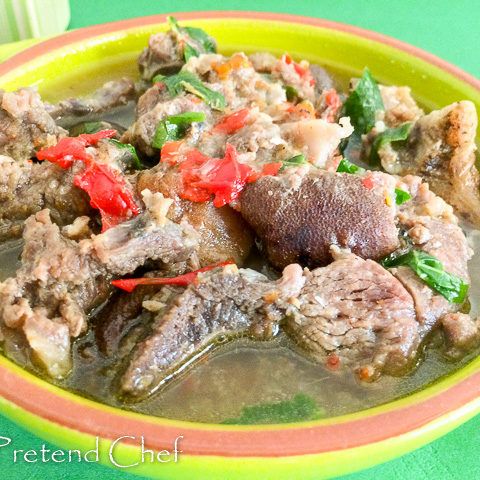 Spicy, flavourful goat meat pepper soup