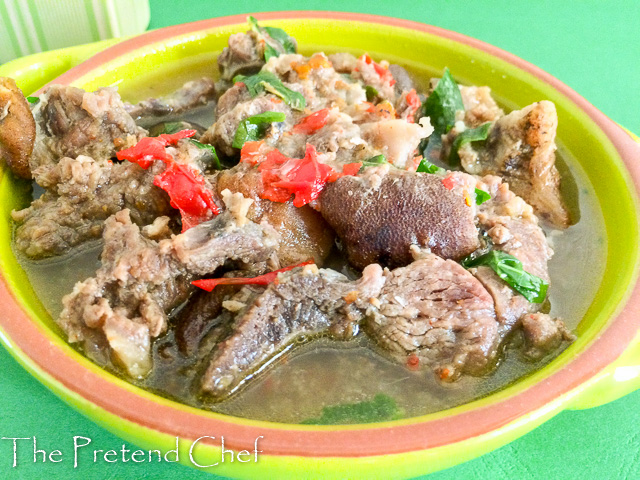 Spicy, flavourful goat meat pepper soup