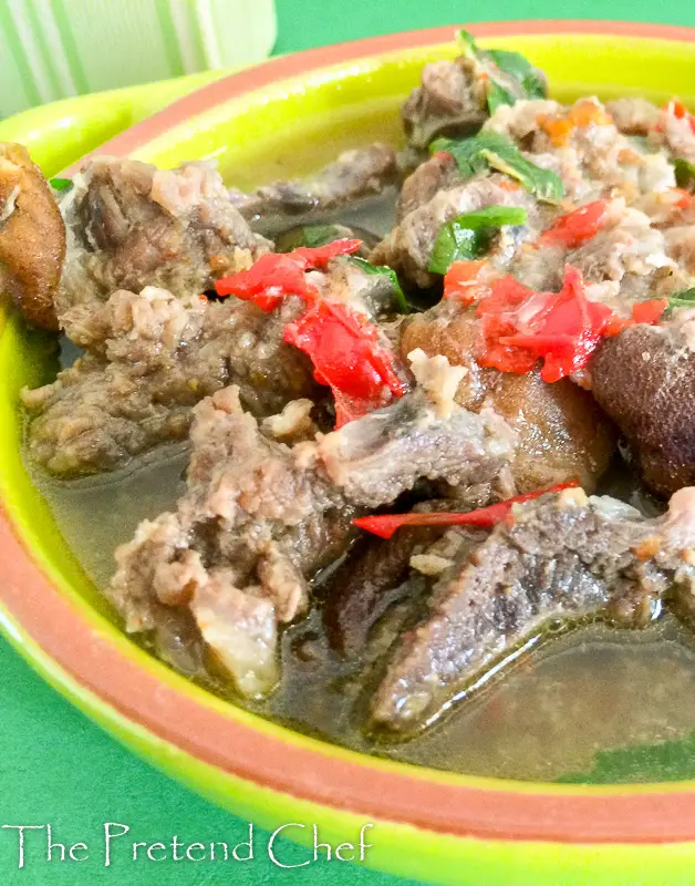Spicy, flavourful goat meat pepper soup
