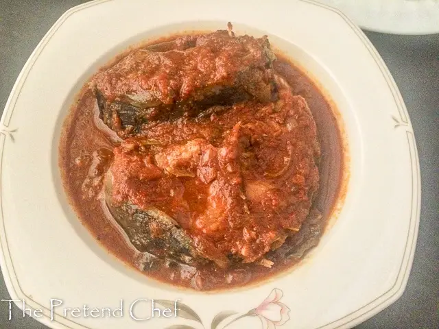 Fresh, light and healthy Nigerian boiled tomato stew