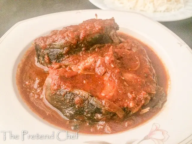 Fresh, light and healthy Nigerian boiled tomato stew