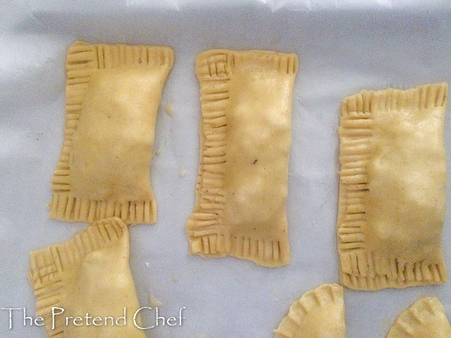 Nigerian fish pie ready to be baked